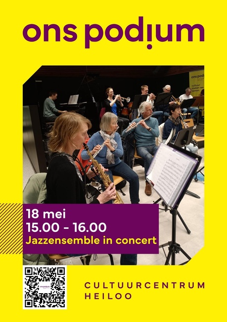 optreden jazz ensemble Ons Podium