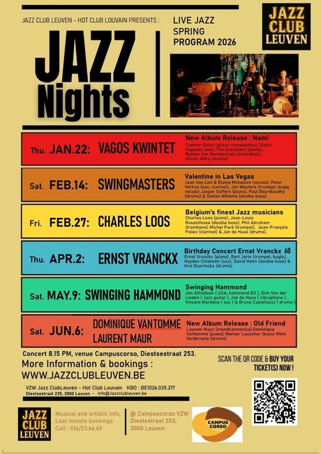 Jazz CLub Leuven @ Campus Corso