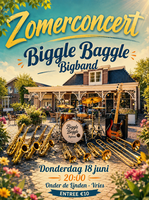 Biggle Baggle Bigband Zomerconcert