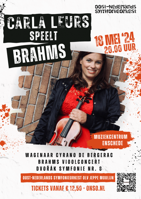 Carla Leurs speelt Brahms vioolconcert