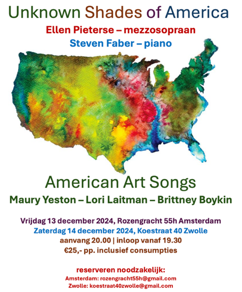 Unknown Shades of America: American Art Songs