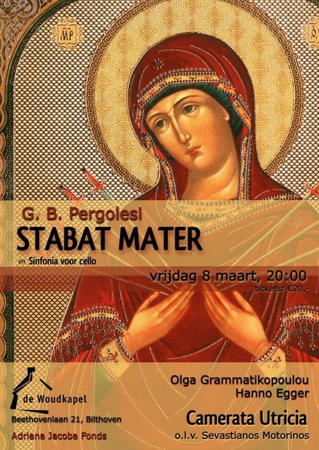 Stabat Mater door strijkersensemble ‘Camerata Utricia’