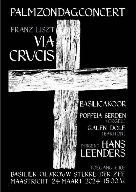 Via Crucis - Franz Liszt uitgevoerd door Basilicakoor Sterre der Zee