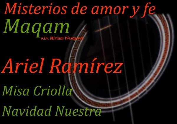 Misterios de amor y fe (misa criolla/nuestra navidad) Zanggroep Maqam