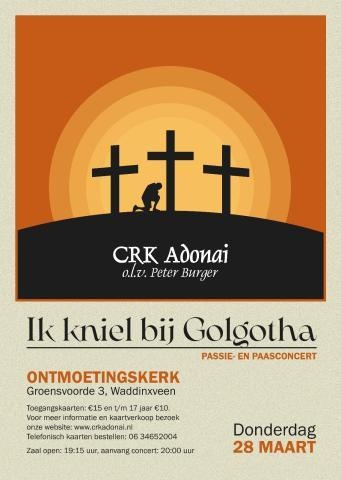 Passie- en paasconcert 'Ik kniel bij Golgotha'