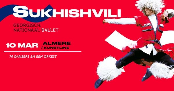 Georgian National Ballet Sukhishvili in Almere!