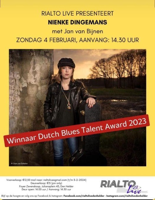 Nienke Dingemans en Jan van Bijnen (blues)