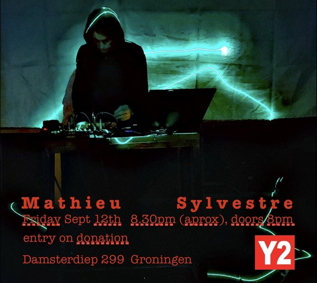 Friday Sept 12th 8:30pm: NOISE @Y2