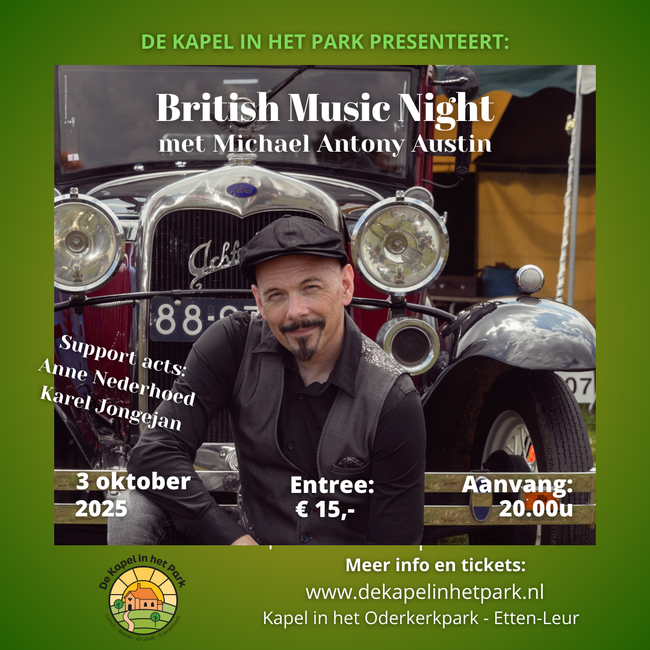 British Music Night met Michael Antony Austin