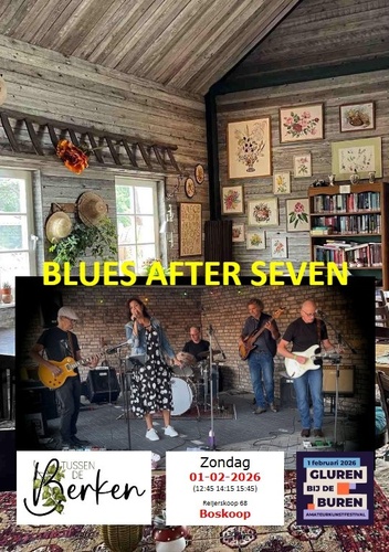 Blues After Seven - Gluren bij de Buren festival - Tussen de Berken - Boskoop