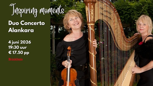Duo Concerto Alankara (Viool-harp) - 'Inspiring moments'