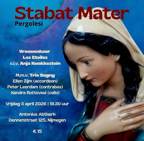 Vrouwenkoor Les Etoiles zingt Stabat Mater van Pergolesi