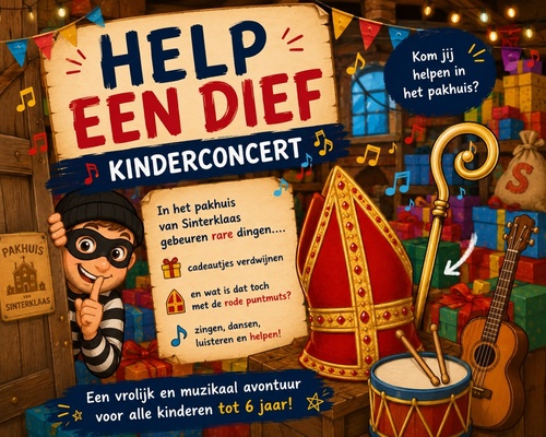 Kinderconcert: Help een dief