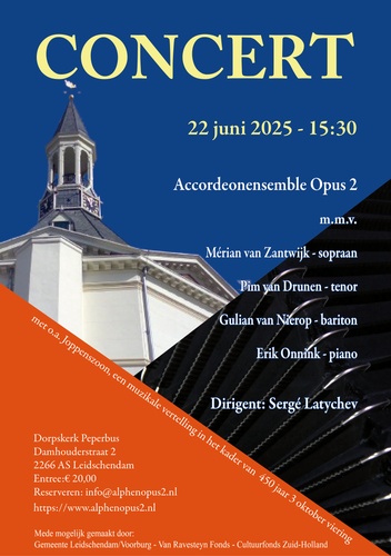 Verrassend concert van Accordeonensemble Opus 2