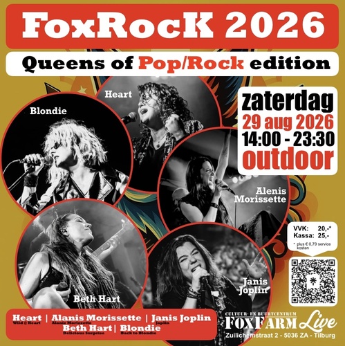FoxRocK 2026 - Queens of Pop/Rock edition