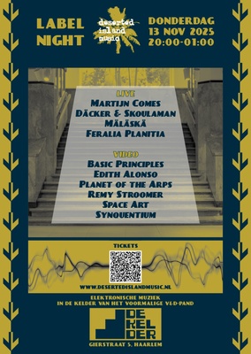 Deserted Island Music label night