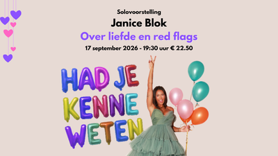 Janice Blok | Had je kenne weten