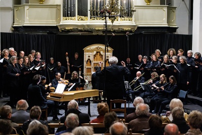 Johannes-Passion - J.S. Bach door Nieuw Bach Ensemble o.l.v. Krijn Koetsveld. Extra concert wegens grote belangstelling.