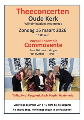 Passieconcert door Vocaal Ensemble Commovente