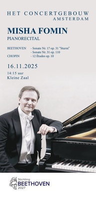 Pianist Misha Fomin speelt Beethoven en Chopin
