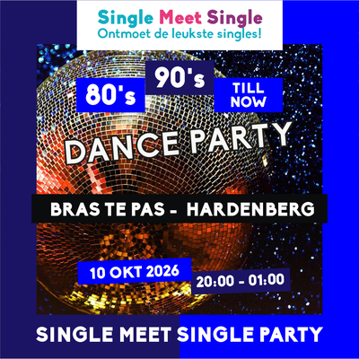 Single Meet Single Party Hardenberg - 80’s, 90’s, 00’s till now