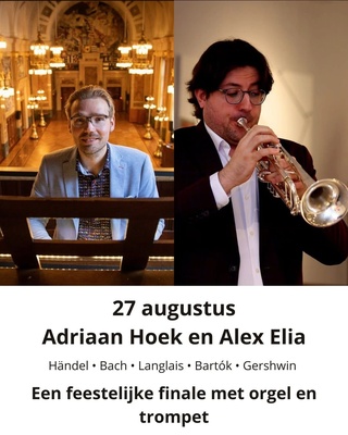 Slotconcert Orgelzomerserie met orgel en trompet