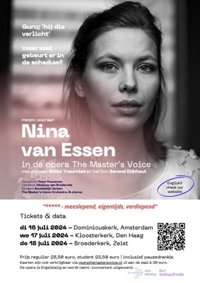 Opera The Masters Voice mmv Nina van Essen,Nikki Treurniet en Berend Eijkhout