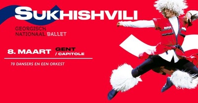 Georgian National Ballet Sukhishvili in Gent!