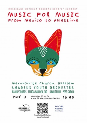 Music for music: From Mexico to Palestine - Benefietconcert