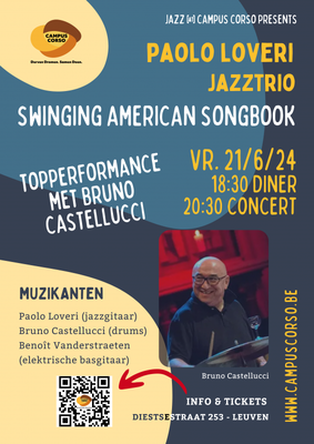 Swinging American Songbook met Bruno Castellucci en Paolo Loveri Trio