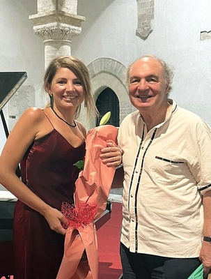 Leo Samama met Sofia Vasheruk in Gaudeamus