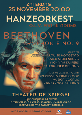 Negende Symfonie van Beethoven / HanzeOrkest en Overijsselse koren