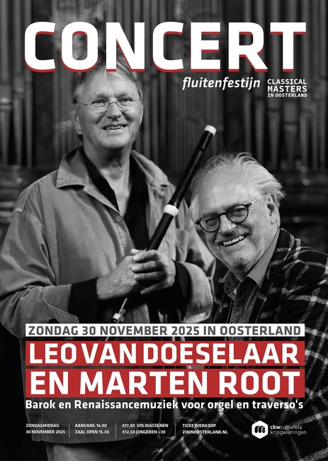 Barok en renaissance klinken op Fluitenfestijn in Michaëlskerk