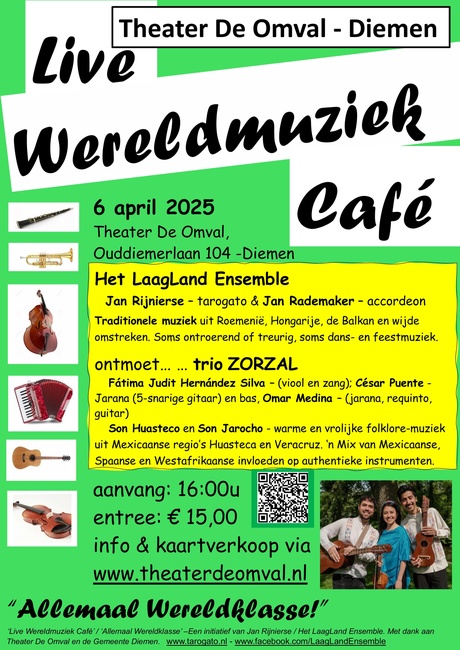 Live Wereldmuziek Café