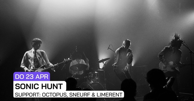 Sonic Hunt - 3 bands - Grunge, Post Punk, Alt Rock