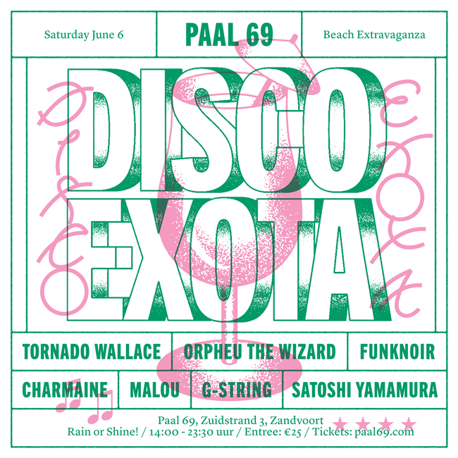 Disco Exota - beach extravaganza