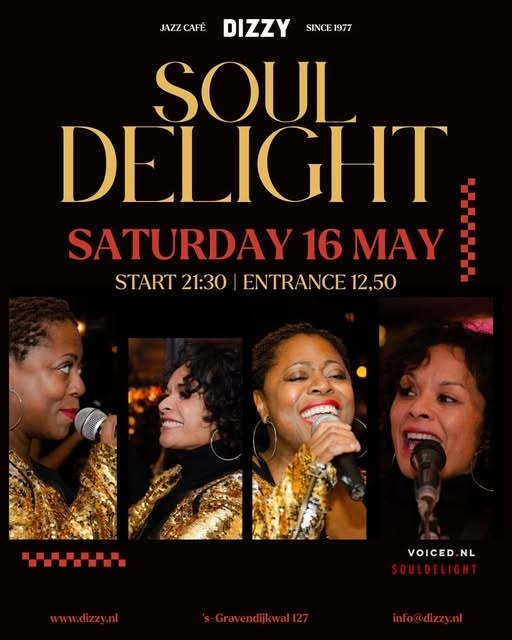 Soul Delight terug in DIZZY op 16 mei