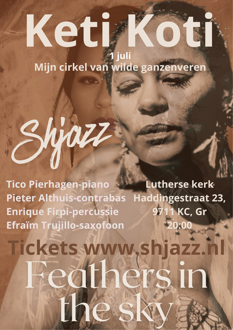Keti Koti, Mijn cirkel van wilde ganzenveren, feathers in the sky