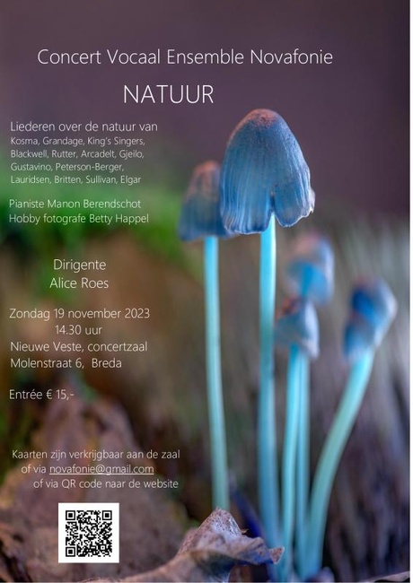 Concert Vocaal Ensemble Novafonie "Natuur"