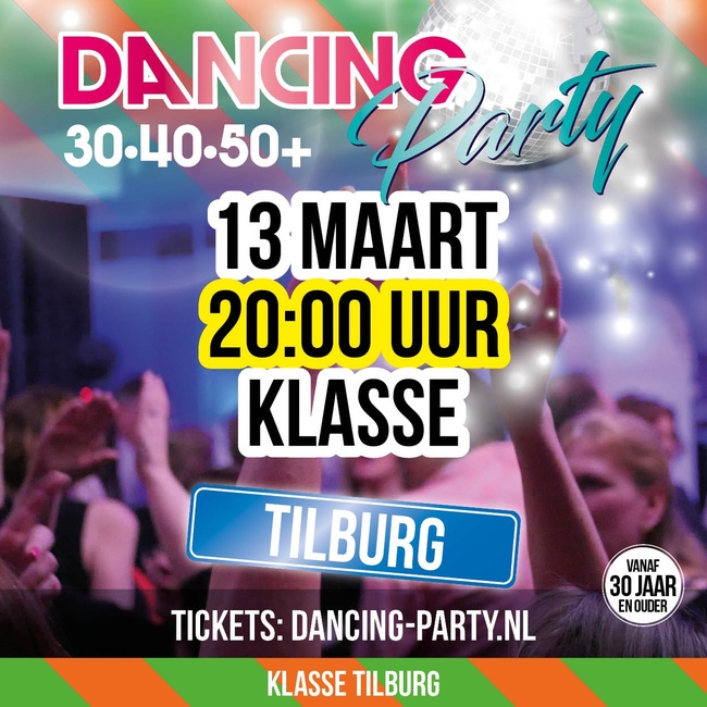 30•40•50+ Dancing Party Tilburg