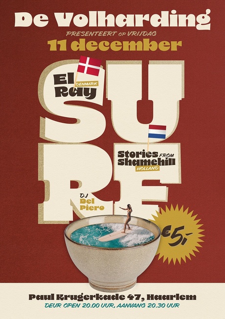 El Ray + Stories from Shamehill: Surf 'n' Instro Night
