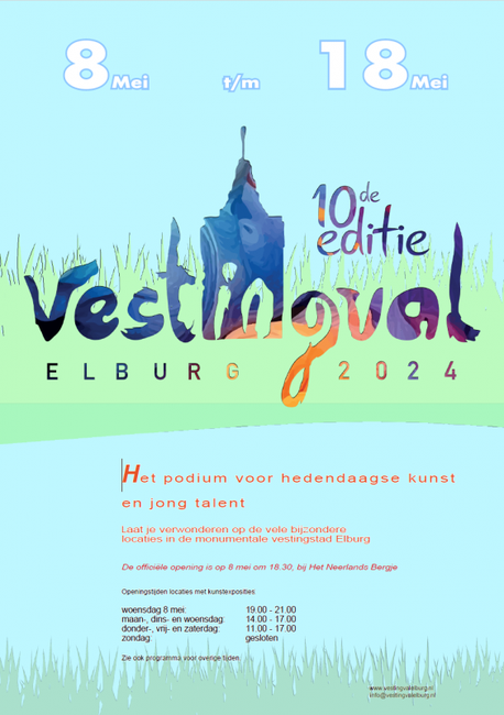 Vestingval Elburg 2024: 10 dagen van kunst, muziek en cultuur in de oude binnenstad Elburg