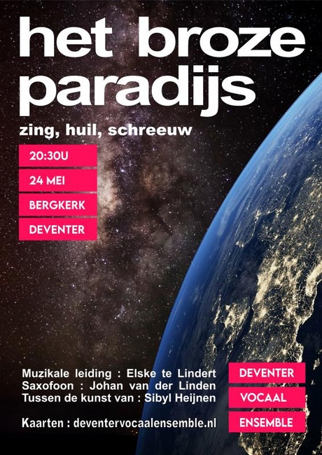 Het broze paradijs door het Deventer Vocaal Ensemble