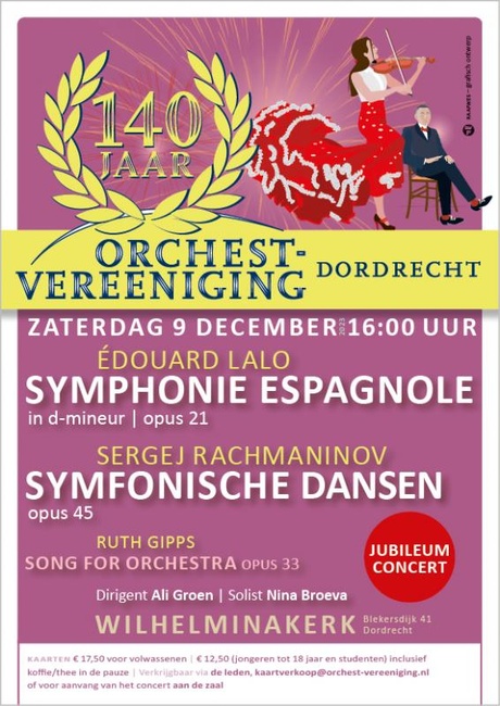 140 jaar Orchestvereeniging Dordrecht