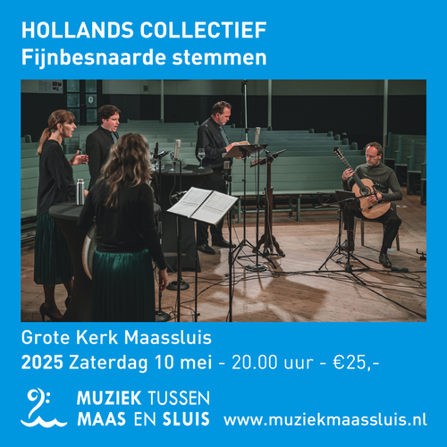 Concert door vocaal ensemble Hollands Collectief