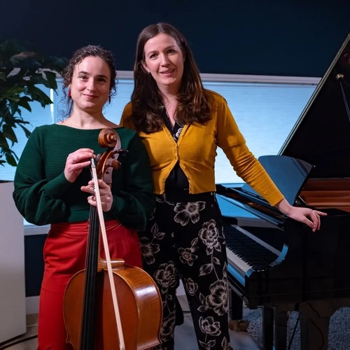 cello & pianoconcert met beeldende kunst