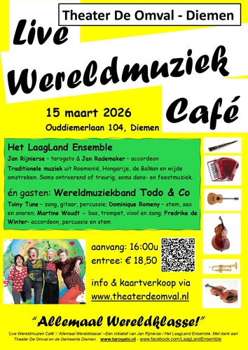 Live Wereldmuziek Café