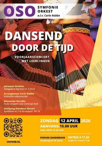 12 april: OSO Symfonieorkest & Leerlingen ‘Dansend door de tijd’