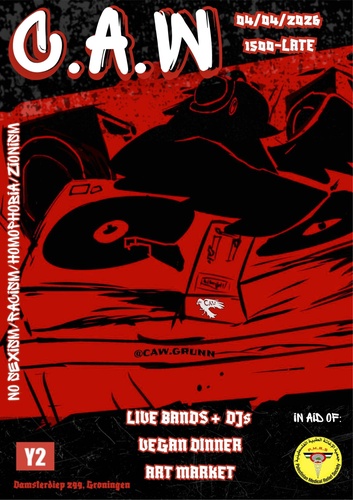 Zat 4/4 van 15u tot laat: Fundraising party met diverse optredens en andere aktiviteiten