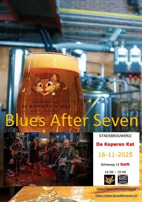 Blues After Seven - Stadsbrouwerij De Koperen Kat Delft